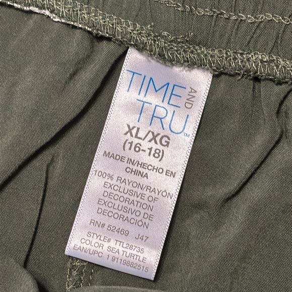 Time & Tru Ladies Bohemian Embroidered Hi Low Skirt Size XL (16/18) - Picture 5 of 6